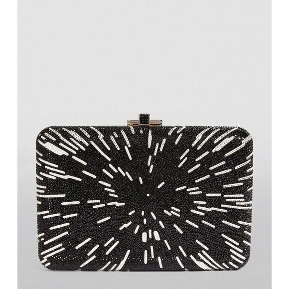 JUDITH LEIBER Slim Slide Hyperdrive Clutch Bag - Picture 2 of 16